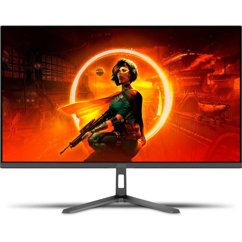 MONITOR GAMER AOC 24 FULL HD 180HZ FREESYNC HDR PRETO