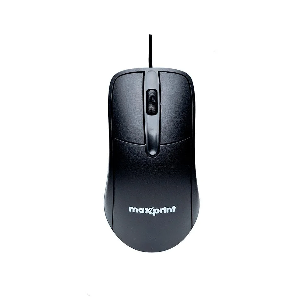 MOUSE MAXPRINT OFFICEEASY COM FIO USB2.0 1200DPI - PRETO (A)