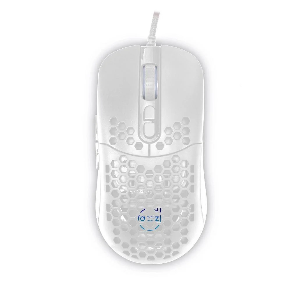 MOUSE DAZZ GAMER HORUS 12000DPI 1000HZ 7 BOTOES RGB BRANCO(A)