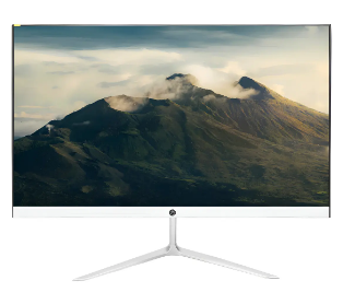 Monitor BrazilPC 23.8" LED Curvo Wide Full HD 75Hz 5ms – Branco