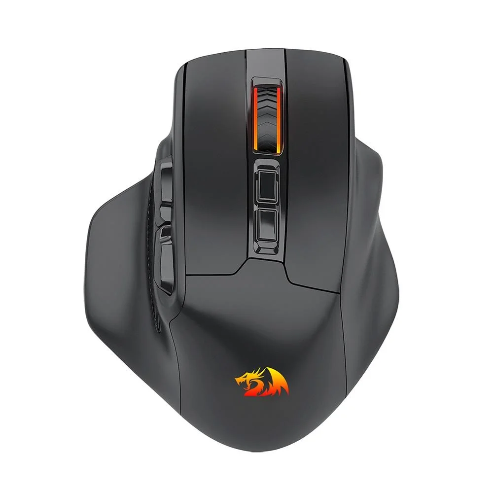 MOUSE GAMER REDRAGON S/ FIO BULLSEYE RGB M806RGB-PRO DPI 26000 - PRETO (A)