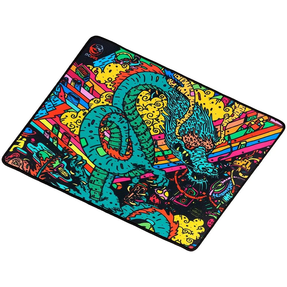 MOUSEPAD PCYES ESSENTIAL DRAGON MEDIUM SPEED 500X400MM