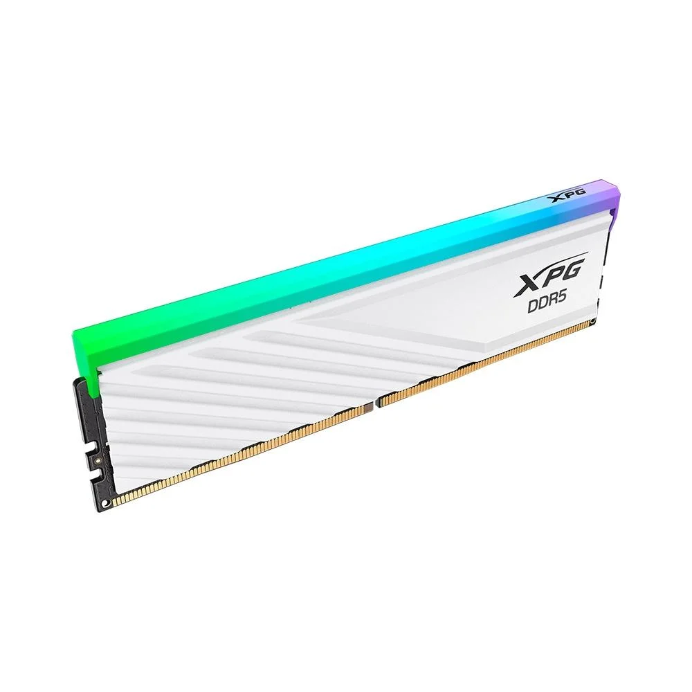 MEMÓRIA RAM XPG LANCER RGB  16GB, 6000MHZ, DDR5 - BRANCO (A)