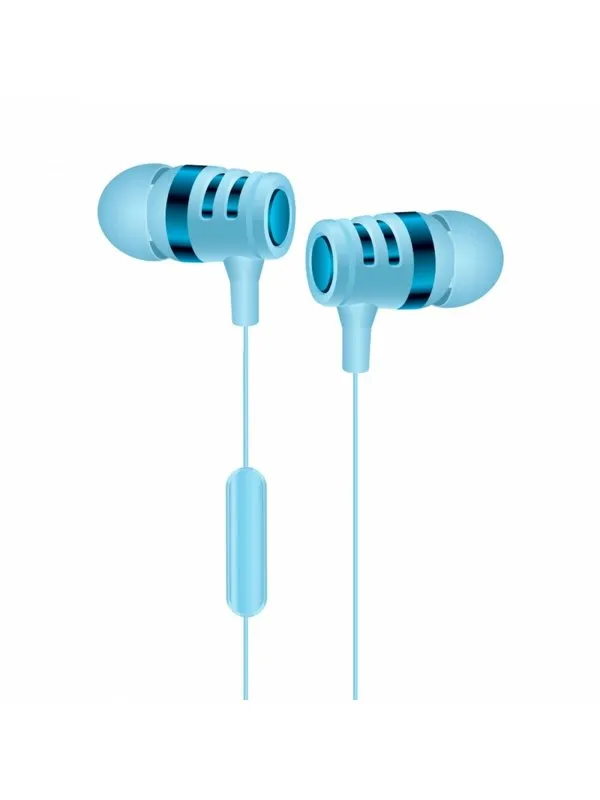 FONE DE OUVIDO HAYOM FO2814 C/MICROFONE P2 AZUL