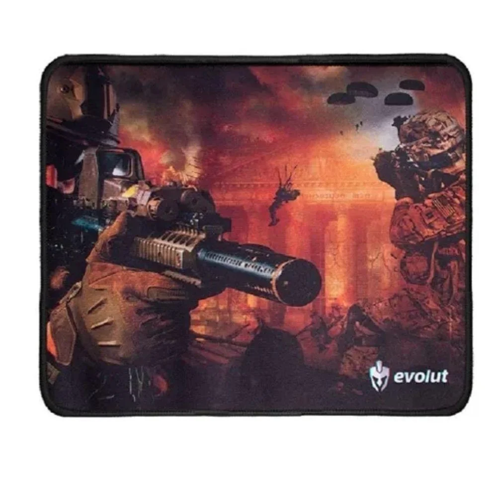 MOUSEPAD EVOLUT GAMER 250X210MM EG401RD SPEED RED SOLDIER