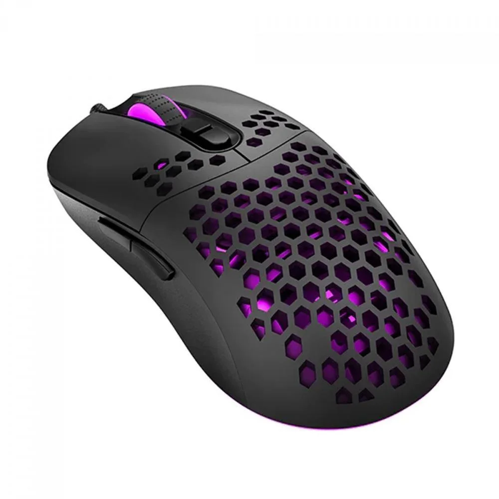 MOUSE DEEPCOOL GAMER MC310 7 BOTOES 12800DPI RAINBOW PRETO(A)