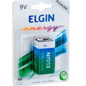 Bateria Elgin Alcalina 6LR61