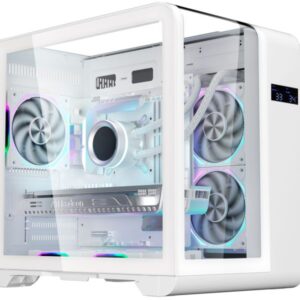 Gabinete Gamer CYBERPUNK WHITE