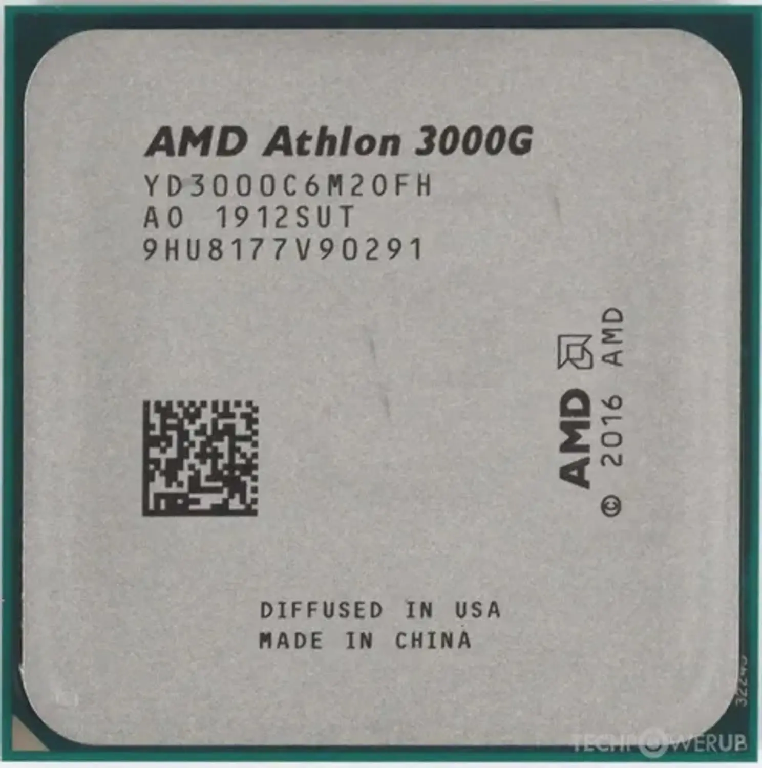 Processador AMD Athlon 3000G, 3.5GHz, Cache 5MB, Dual Core, 4 Thread, AM4, Radeon VEGA 3 OEM