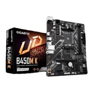 Placa Mãe Gigabyte B450M K AM4 B450 mATX DDR4