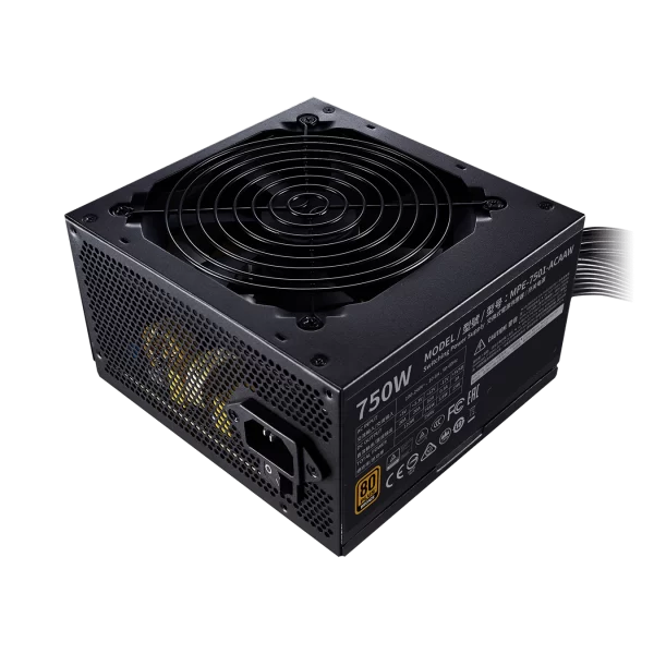 Fonte Cooler Master MWE 750 BRONZE  V2 750w , 80 Plus Bronze, Full Range, PFC Ativo, MPE-7501-ACAAW-BBR - Image 8