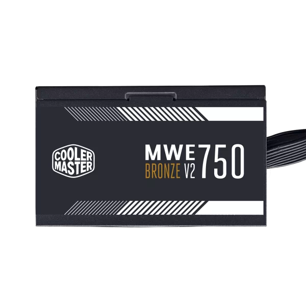 Fonte Cooler Master MWE 750 BRONZE  V2 750w , 80 Plus Bronze, Full Range, PFC Ativo, MPE-7501-ACAAW-BBR - Image 2