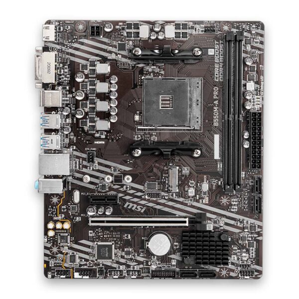 Placa-Mãe MSI B550M-A PRO, DDR4, AMD AM4, mATX - Image 4