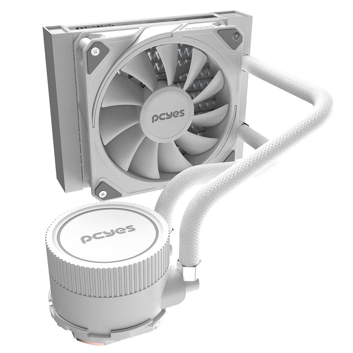 Water Cooler Pcyes Sangue Frio 3 120MM White Ghost - Imagem 5