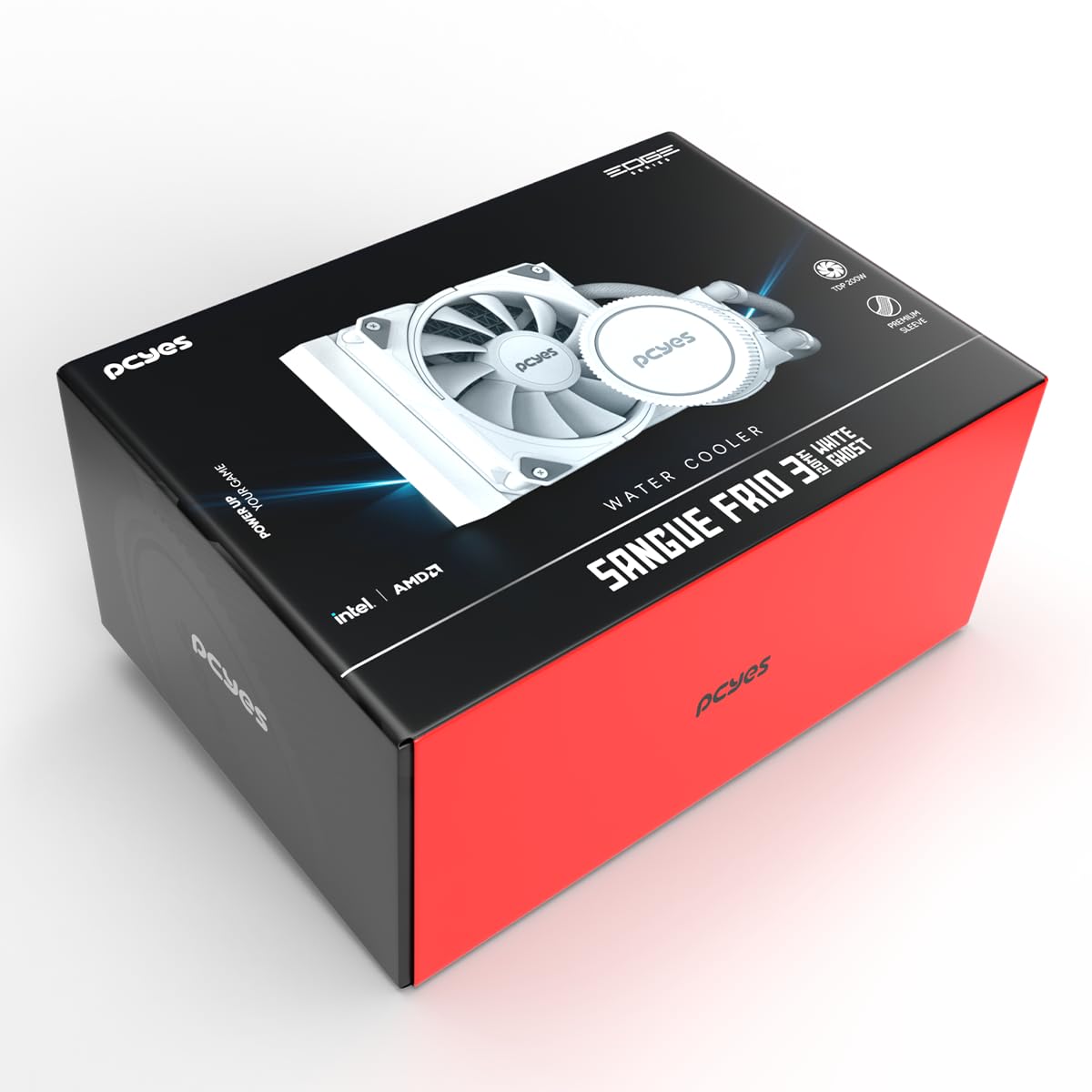 Water Cooler Pcyes Sangue Frio 3 120MM White Ghost - Imagem 7