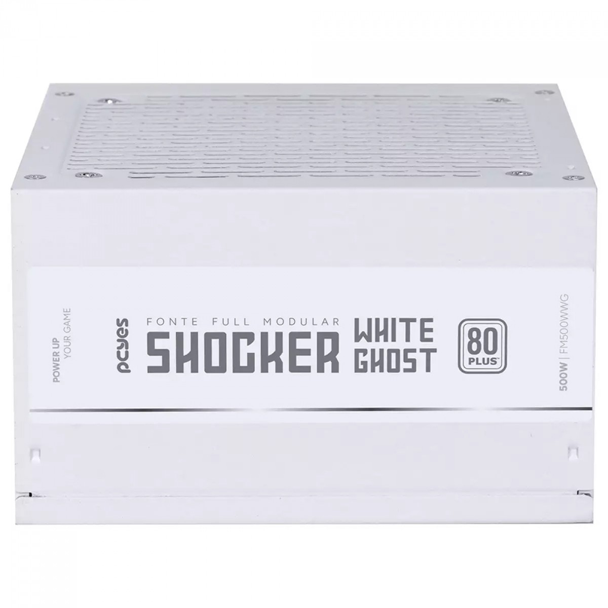Fonte Pcyes Shocker White Ghost, 500W, Full-Modular, 80 Plus - Imagem 7