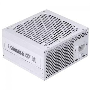 Fonte Pcyes Shocker White Ghost, 500W, Full-Modular, 80 Plus