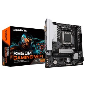 PLACA MÃE GIGABYTE B650M DDR5 GAMING AM5 WI-FI, M-ATX