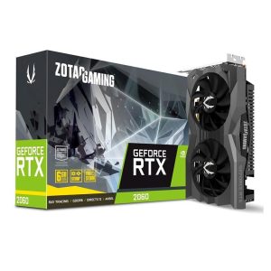 Placa de Vídeo Zotac Gaming NVIDIA GeForce RTX 2060, 6GB, GDDR6 - ZT-T20600H-10M