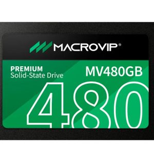 SSD MACROVIP PREMIUM 2.5″ SATA III L: 520 MB/S G: 450 MBS MV 480GB preto
